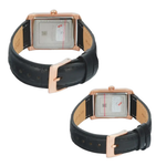 Alexandre Christie Classic Black Couple's Quartz Watch 8714MDLDRGBA