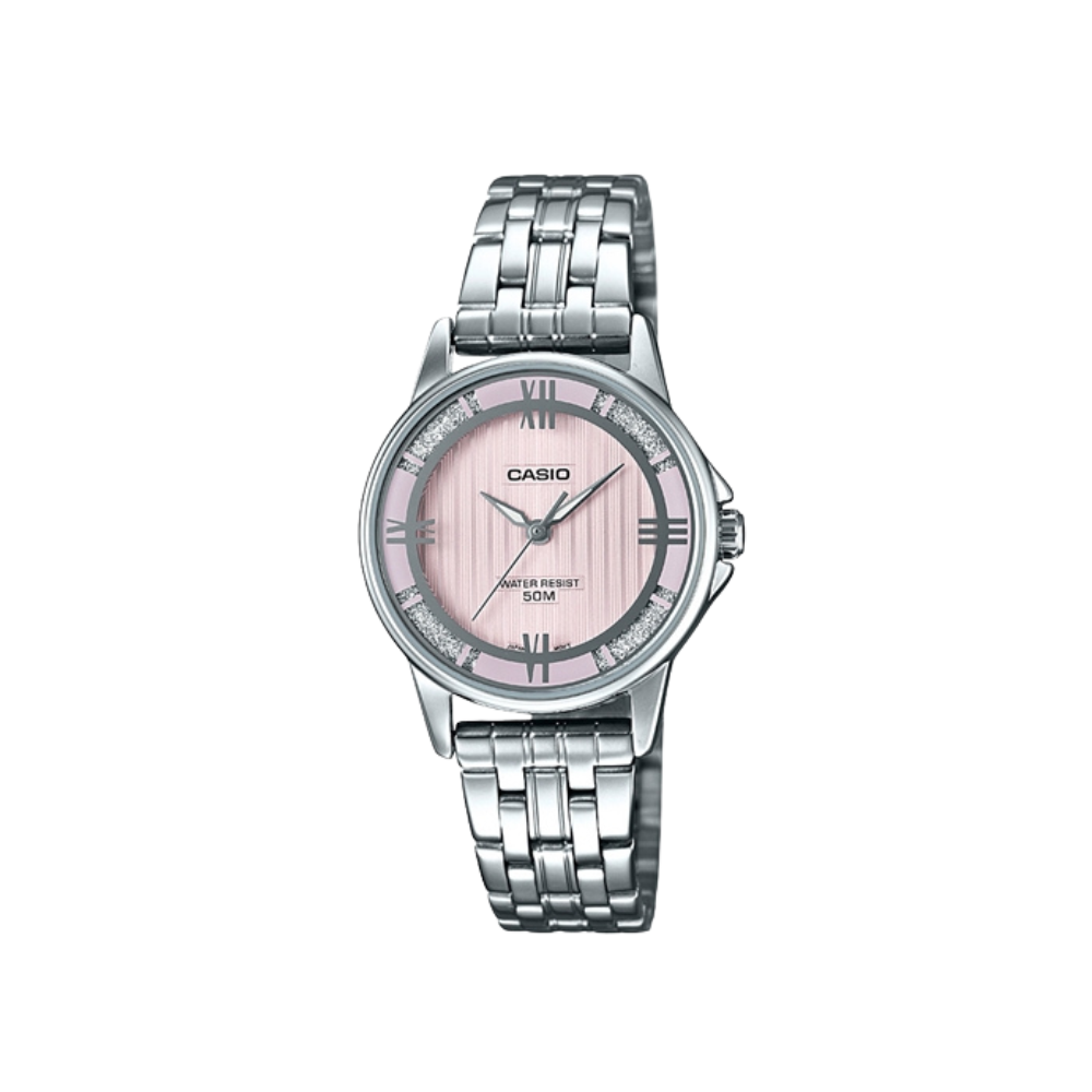 Casio Metal Silver Strap Women's Watch for LTP-1391D-2A2V, LTP-1391D-4A2V, LTP-1391D-7A2V | 10559429