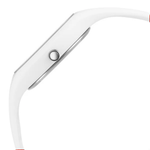 Zoop Analog Watch White Dial White Strap Girls Kids 26031PP02W