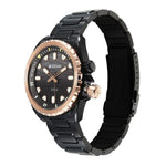 Titan Zero Hour Diver's Black Men's Watch 10068KM02