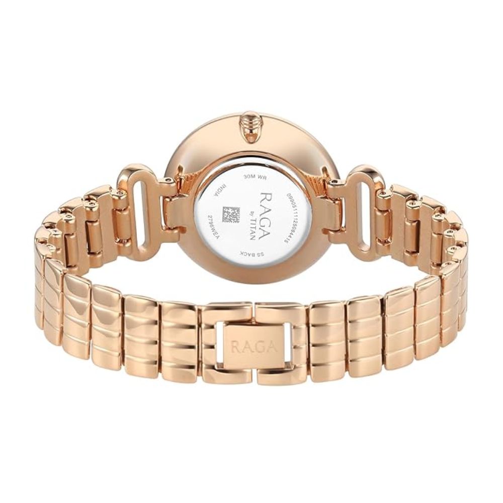 Titan Raga Allure Rose Gold Women's Watch 2796WM01