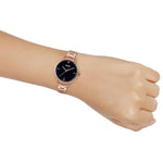 Casio Enticer Black Dial Women’s Watch A1813 Ltp-E415Pg-1Cdf