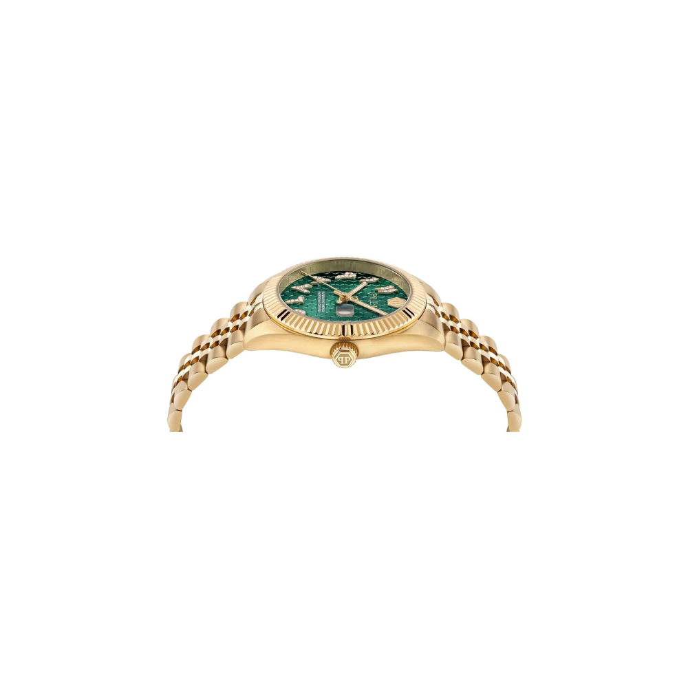 Philipp Plein Date Superlative Green Dial Women's Watch PWYFA0626