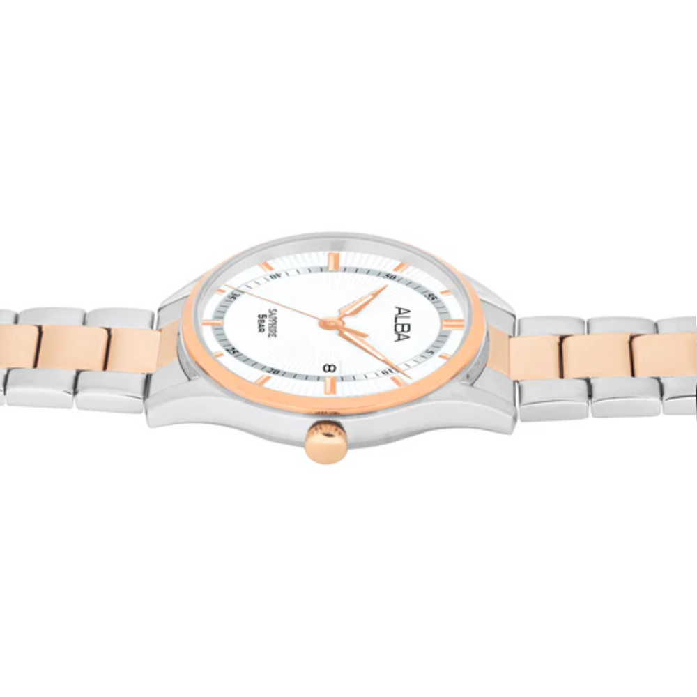ALBA Asterix White Dial Men's Watch AS9R14X1