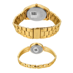 Timex Pairs Beige Round Analog Dial Women Watch TW00PR307