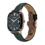 Titan Vintage Concealed Green Dial Men's Watch 90225KL01