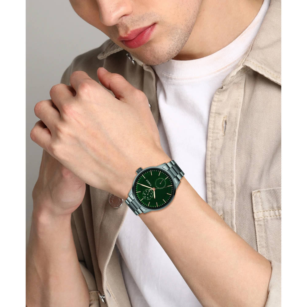 TIMEX Trendline Green Men Analog Watch TWEG19905