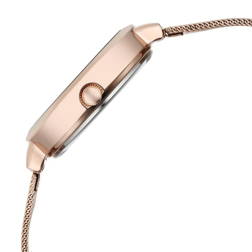 Fastrack Vyb Mirage Rose Gold Dial Girls' Watch Accessory FV60077WM01