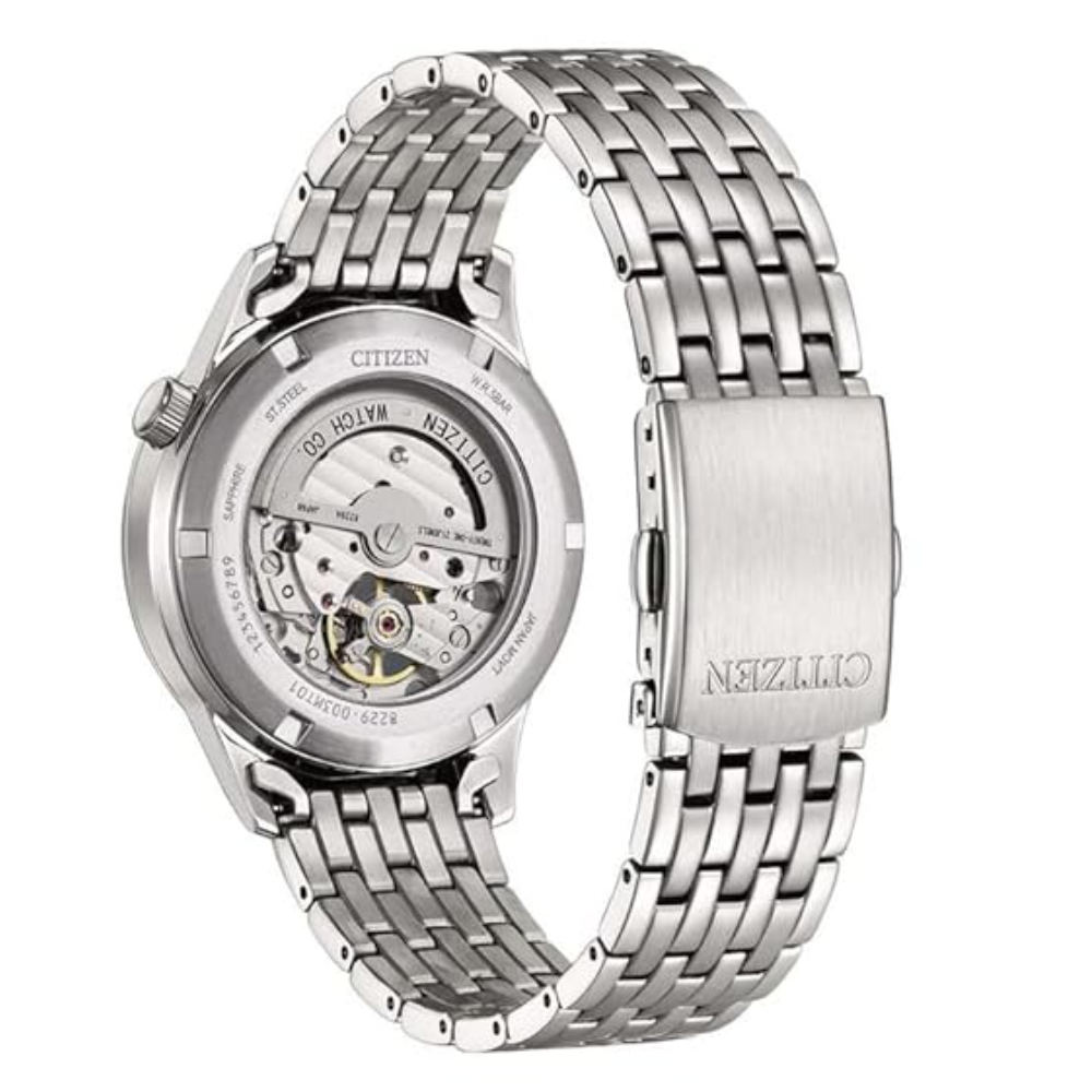 Citizen Automatic Blue Dial Men's Watch NH9130-84L