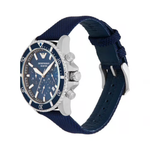 Emporio Armani Sea Explorer Blue Dial Chronograph Men's Nylon Watch AR11588