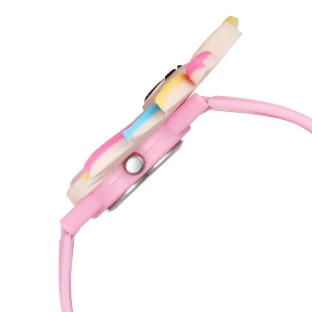 Zoop Unicorn Pink Dial Pink Strap Girls Kids Watch NS16039PP01