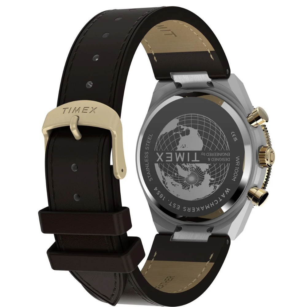 Timex Q Round Black Dial Men's Watch TW2Y56000IK