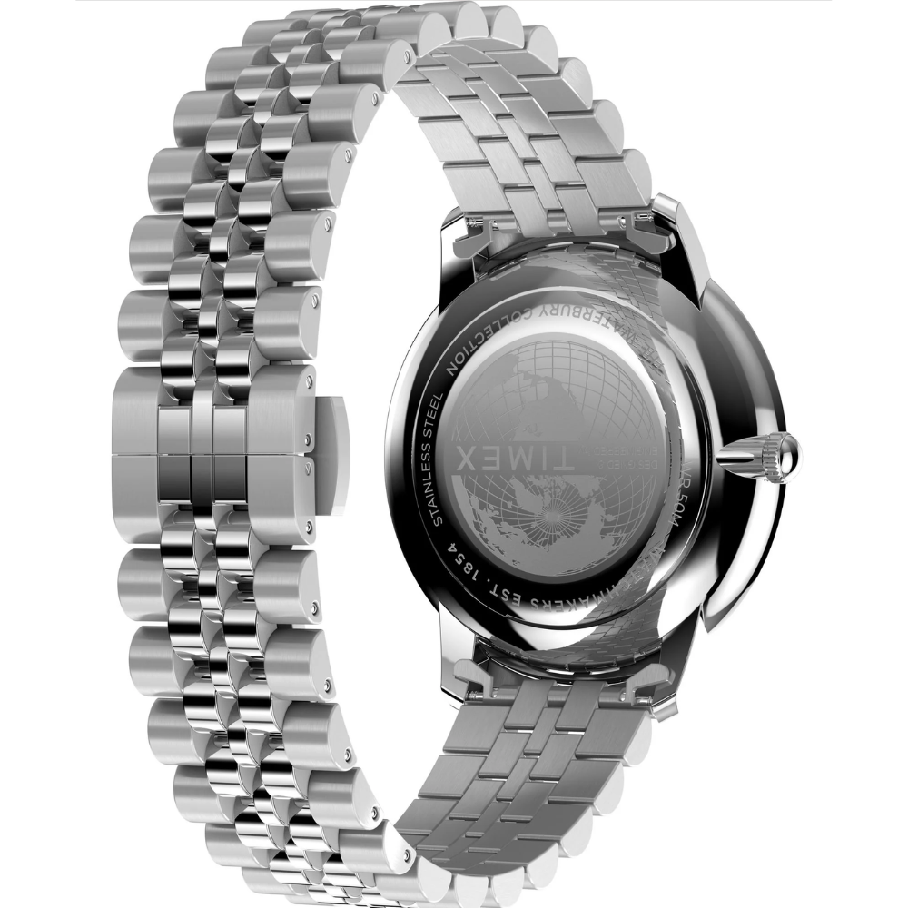 Timex Waterbury Metropolitan Black Dial Men's Watch TW2Y23300UJ