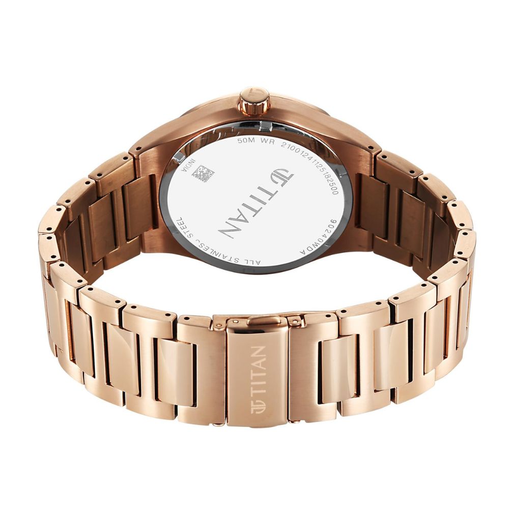 Titan Regalia Marque Brown Men's Watch 90240WM01