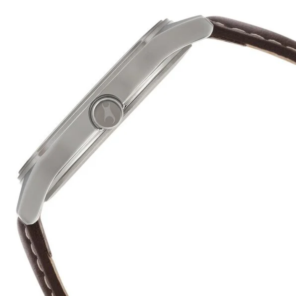 Fastrack Bare Basics Quartz Analog Brown Dial Watch for Guys 3247SL01