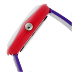 Zoop Analogue Watch with White Dial & Purple Strap for Girls Kids NSC4007PP02