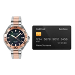 ALBA Active Black Dial Men's Watch AG8P19X1