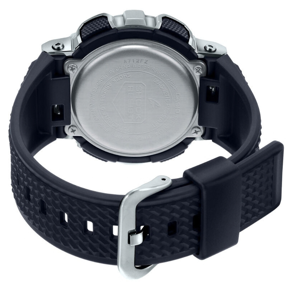Casio G-Shock Silver Dial Men's Analog-Digital Resin Watch G1051