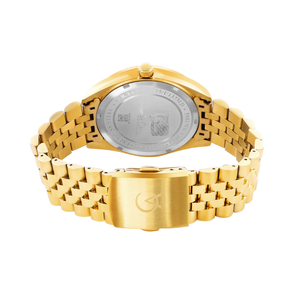 Alexandre Christie Classic Gold Men's Watch 5002MDBGPGN