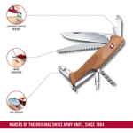 Victorinox Original Rangerwood Brown Multi-utility Knife 0.9561.63