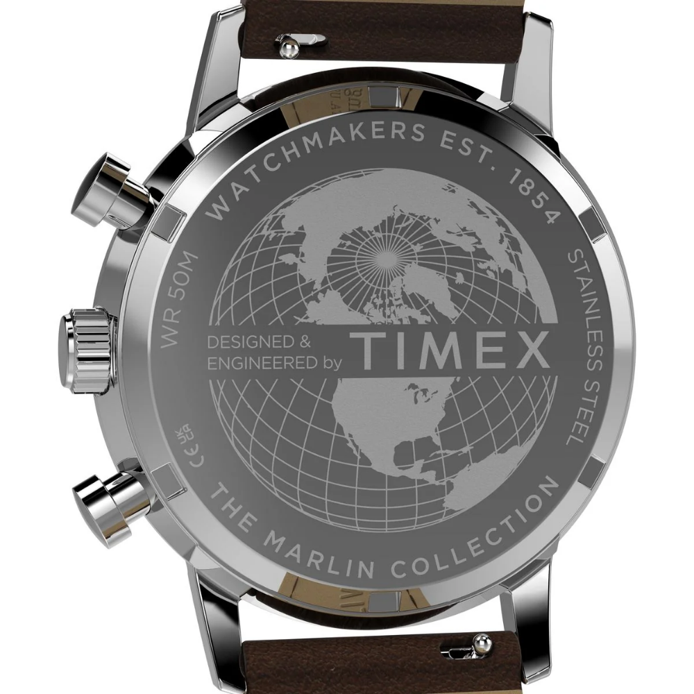 Timex Round 40mm Blue Dial Men's Watch TW2Y66600IK