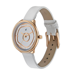 Fastrack Stunners White Dial Girls Watch 6303WL02