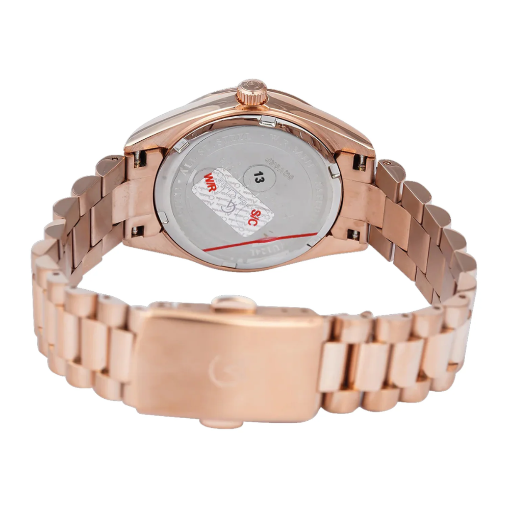 Alexandre Christie Classic Rose Gold Women's Watch 5016LDBRGSL