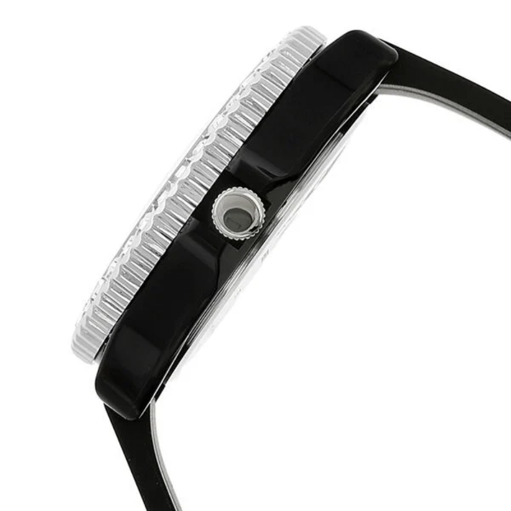 Fastrack Quartz Analog Black Dial Plastic Strap Watch for Girls 9827PP02