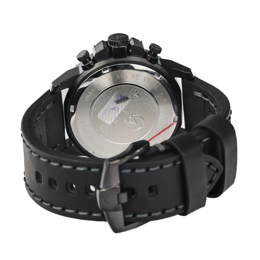 Alexandre Christie Chronograph Black Men's Watch 6564MCLIPBA