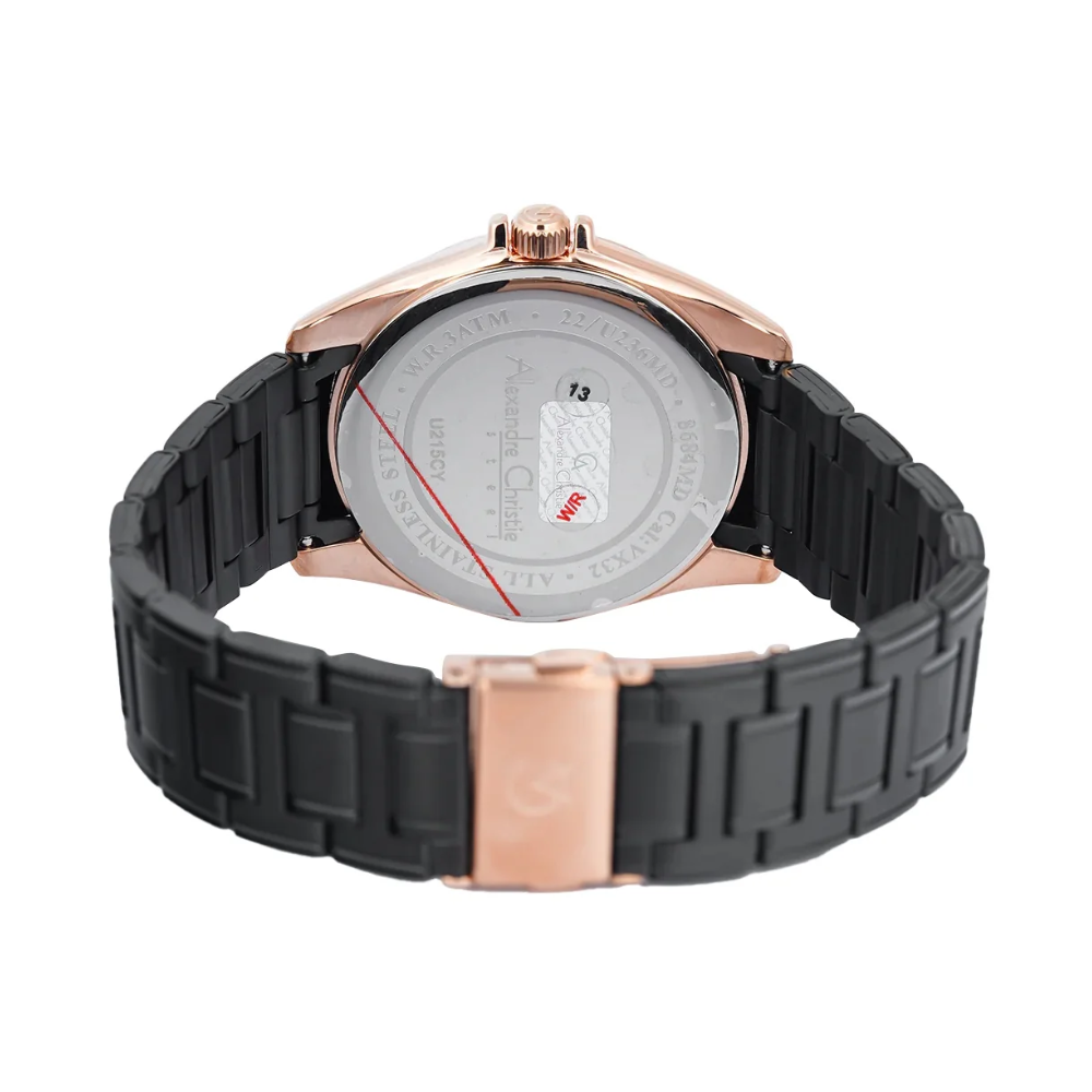 Alexandre Christie Classic Black Men's Watch 8684MDBBRBA