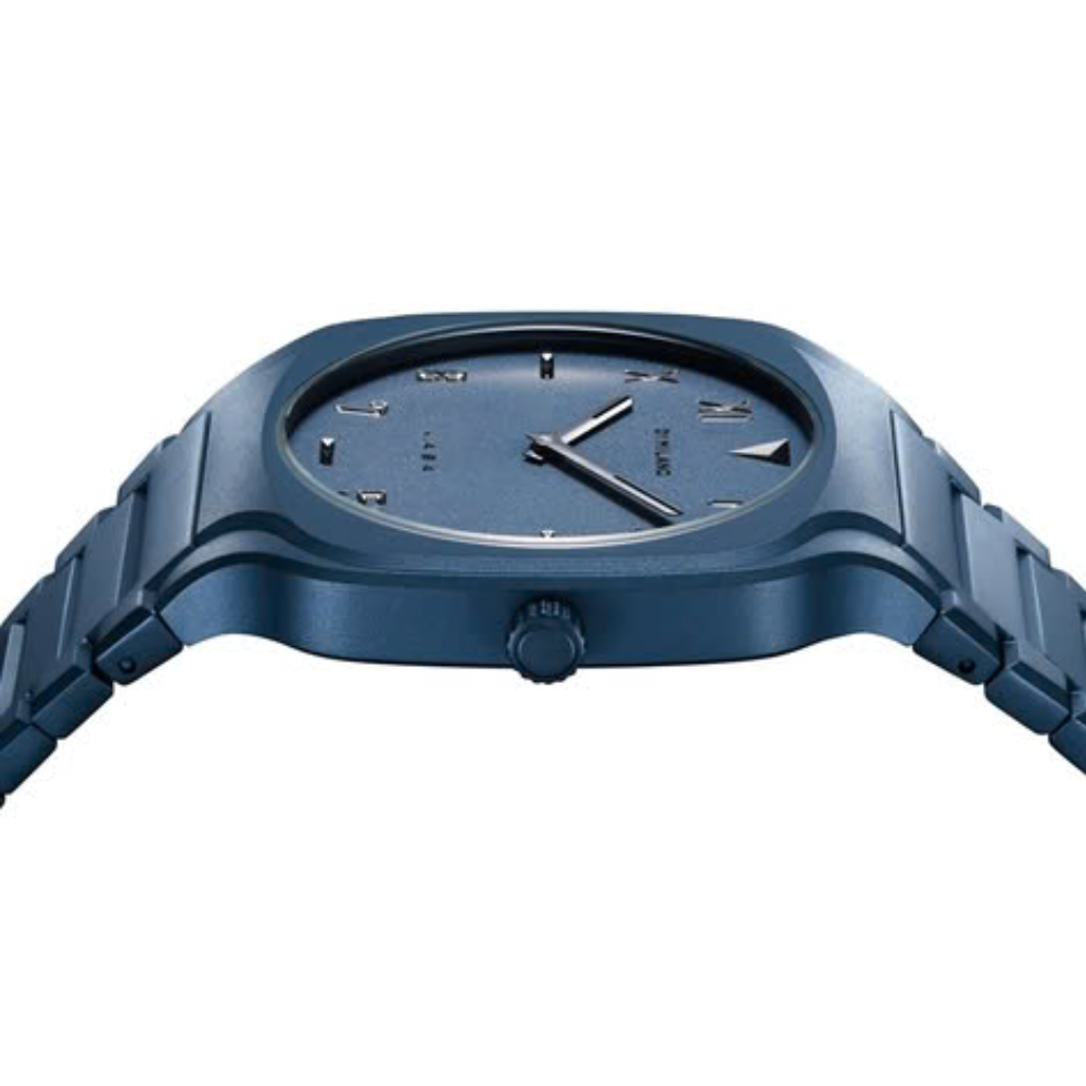 D1 Milano Square Blue Dial Men's & Women's Watch SQBJ09