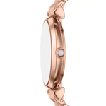 Emporio Armani Women's Quartz Pink Dial Analog Stainless Steel Watch AR11767