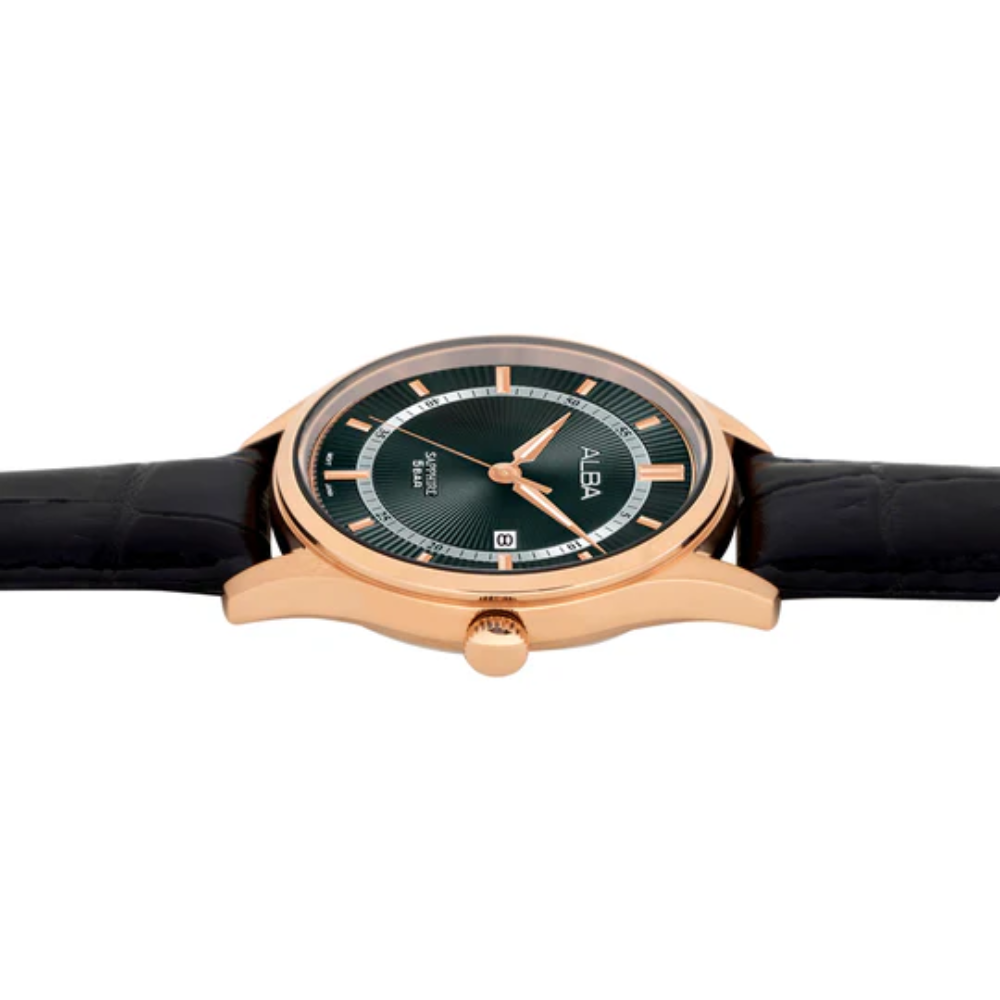 ALBA Asterix Black Dial Men's Watch AS9R22X1