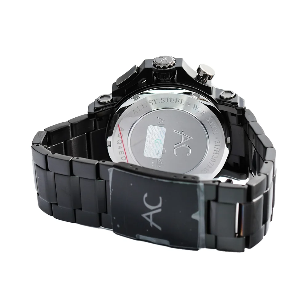 Alexandre Christie Chronograph Black Men's Watch 9205MCBEPBA