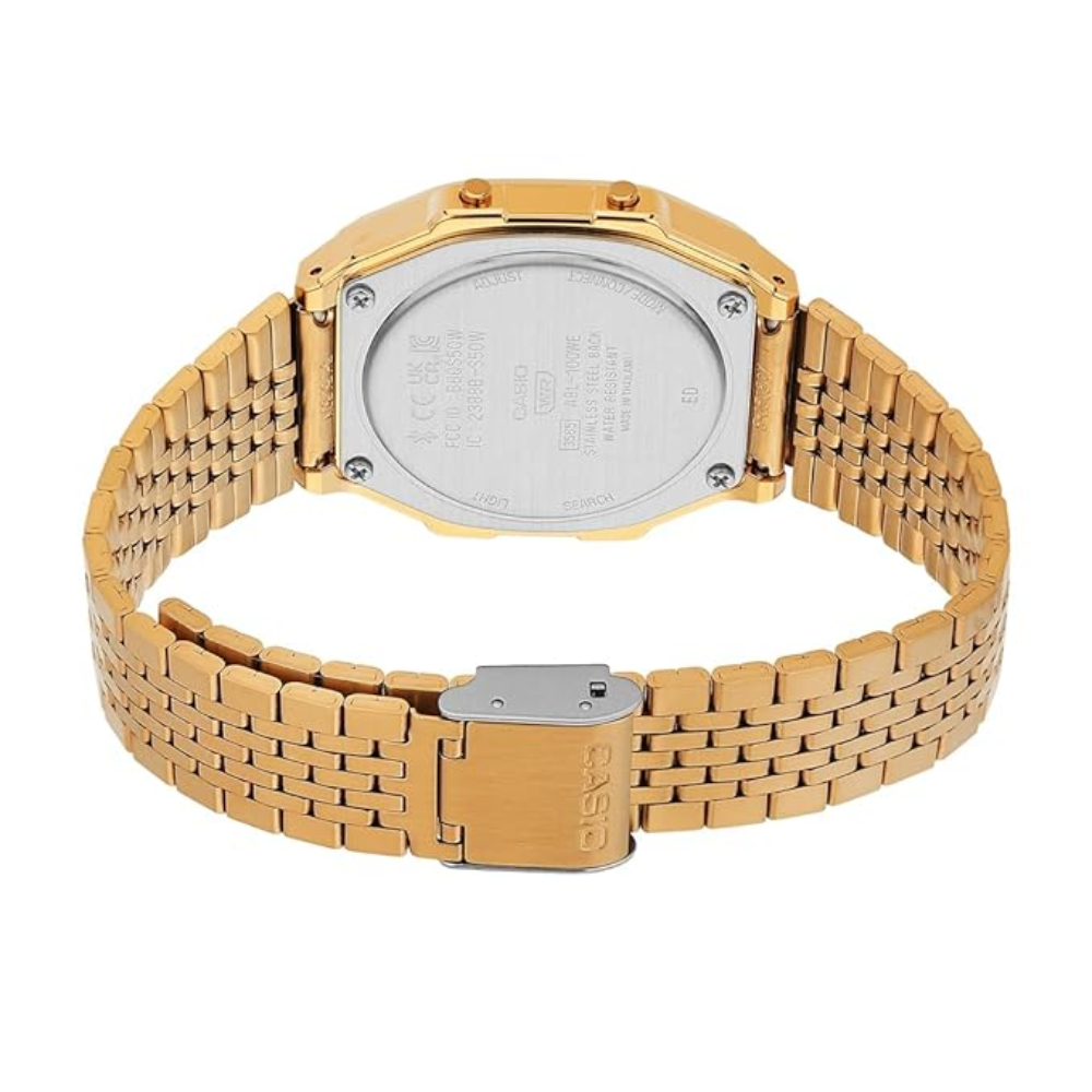 Casio Vintage Collection Gold Unisex Watch D368 ABL-100WEG-9ADF