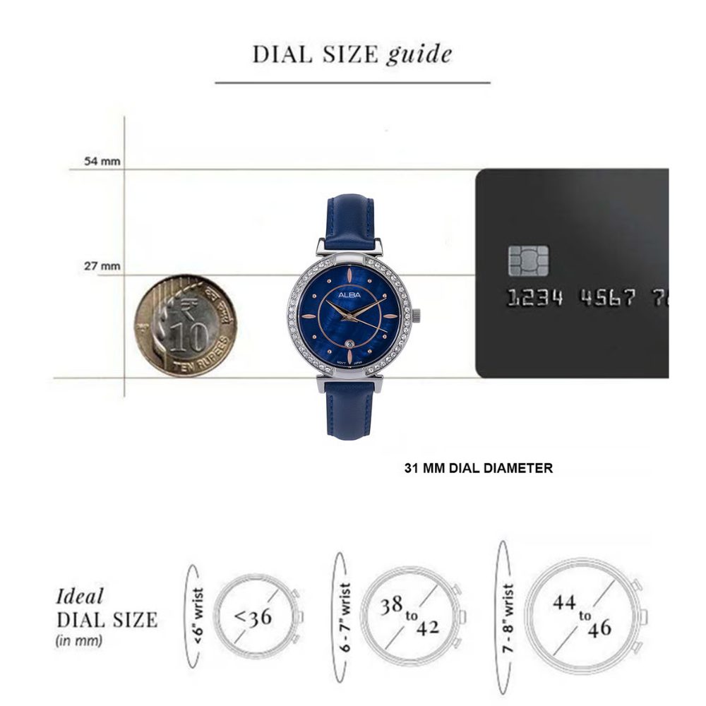 ALBA Fashion Blue Women's Watch AH7BF9X1