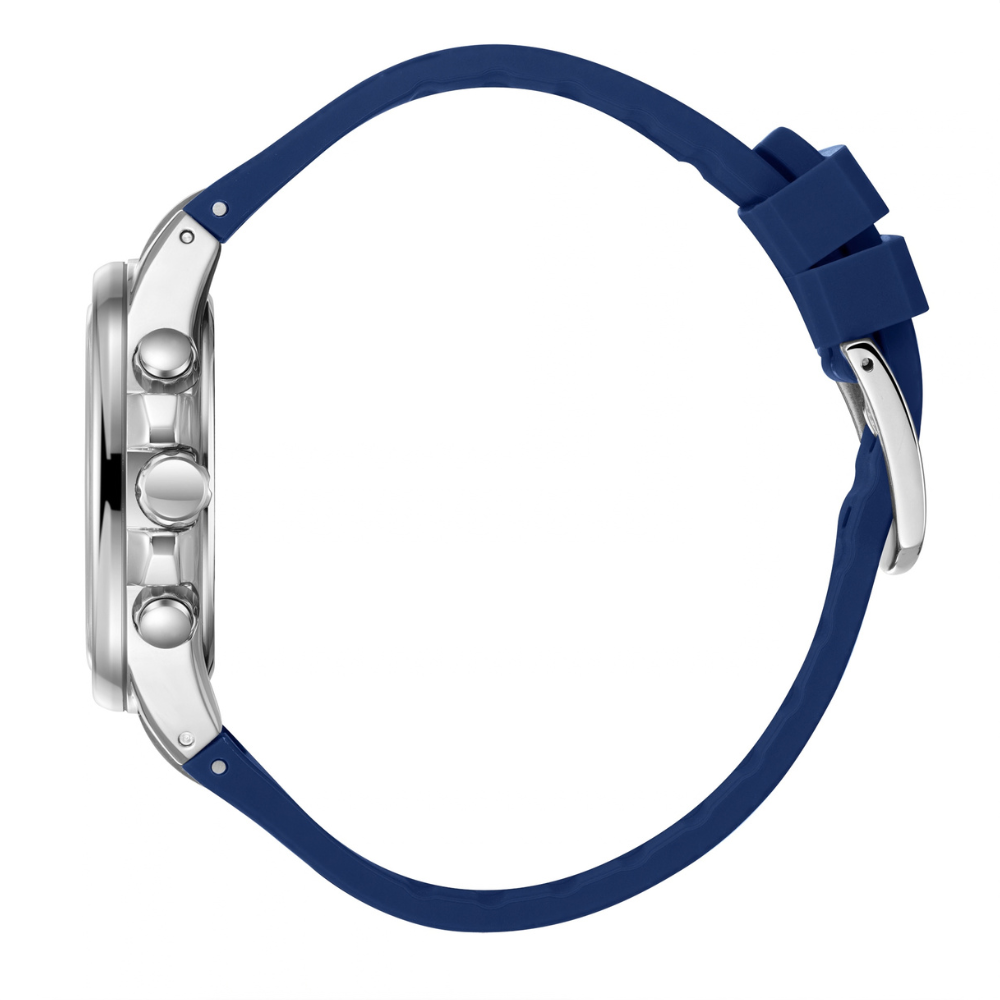 Slazenger Navy Blue Dial Men's Silicone Strap Watch SL.09.2643.2.397