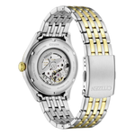 Citizen Mechanical Automatic Two-Tone Cream Dial Men's Watch NH8414-58B