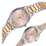 Sonata Pair Pink Dial Couple's Watch NT17710587050KM01