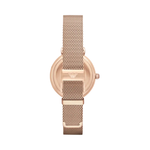 Emporio Armani Gianni T-Bar Silver Dial Analog Watch for Women AR1956