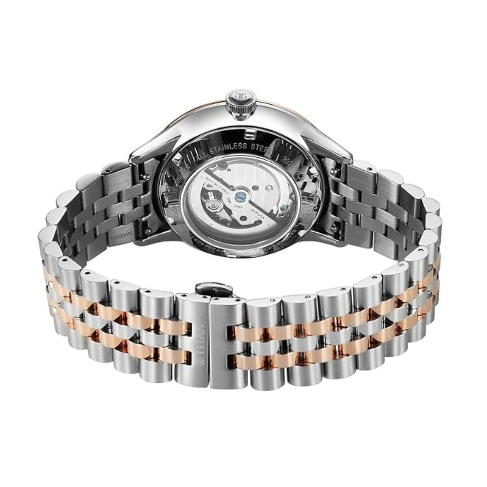 Titan Weekender White Dial Men's Watch 90201KM01