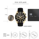 Santa Barbara Polo & Racquet Club Chronograph Black Dial Men's Watch SB.1.10627-4