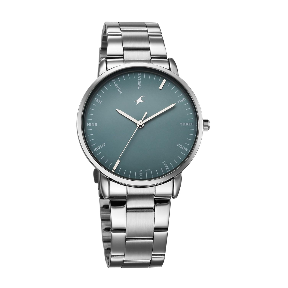 Fastrack Stunners X Special Edition Light Blue Dial Men Watch 38159SM04