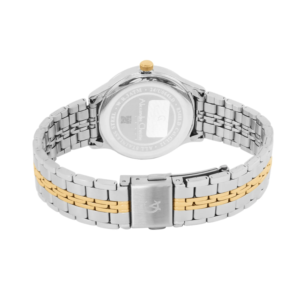 Alexandre Christie Classic Silver Women's Watch 8348LDBTGSL