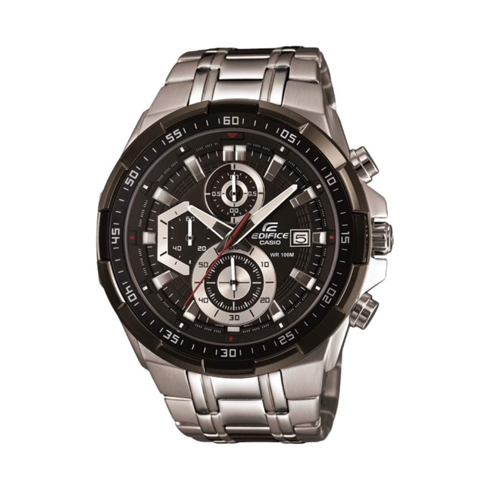 Casio Silver Stainless Steel Strap Men's Watch EFR-539D-1A2V, EFR-539D-1AV | 10473264
