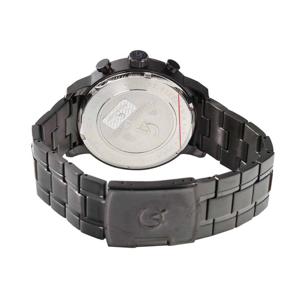 Alexandre Christie Black Men's Watch 6323MCBIPBA