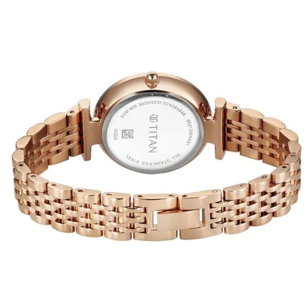 Titan Workmode Grey Women's Watch 95313WM01