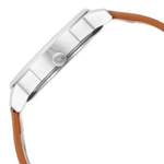 Fastrack After Dark Beige Dial Leather Strap Watch for Guys 3273SL02