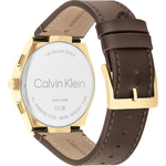 Calvin Klein Distinguish Blue Dial Men's Quartz Analog Leather Watch 25200445