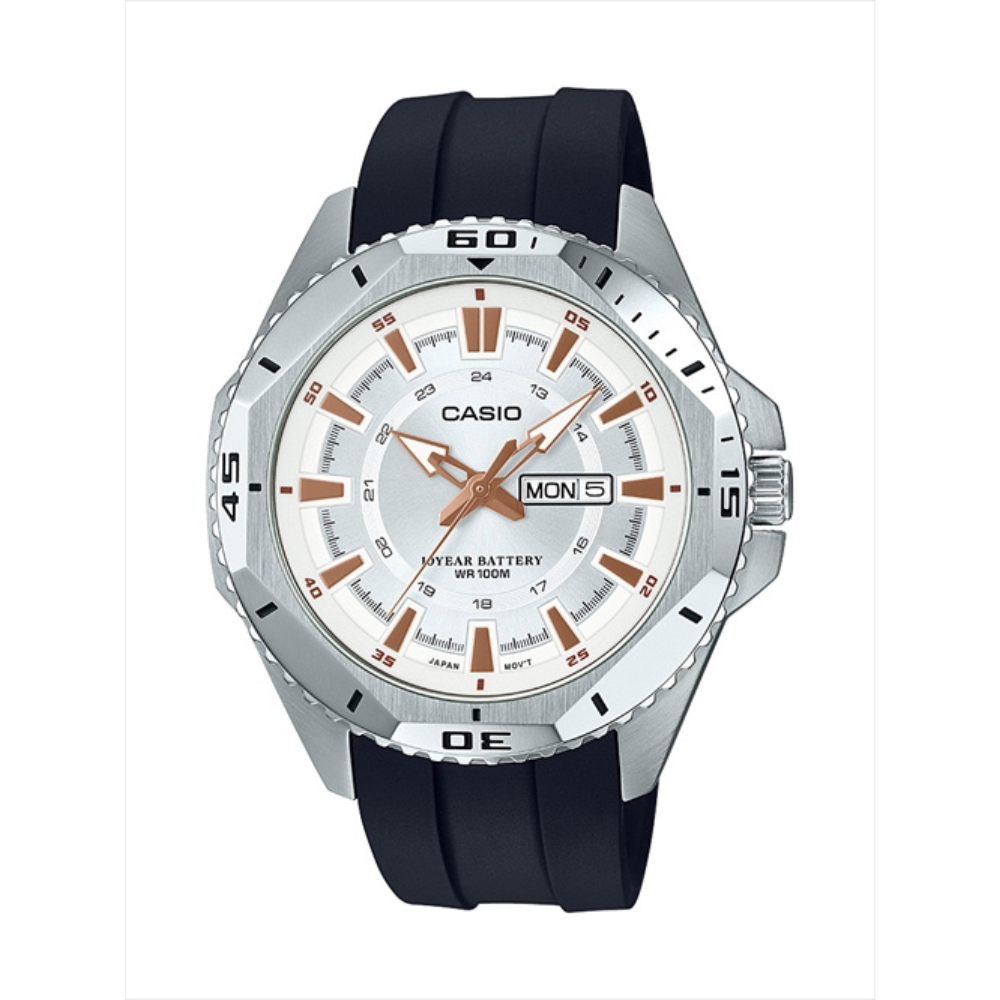 Casio Black Resin Strap Men's Watch for MTD-1085-1AV, MTD-1085-7AV | 10552304